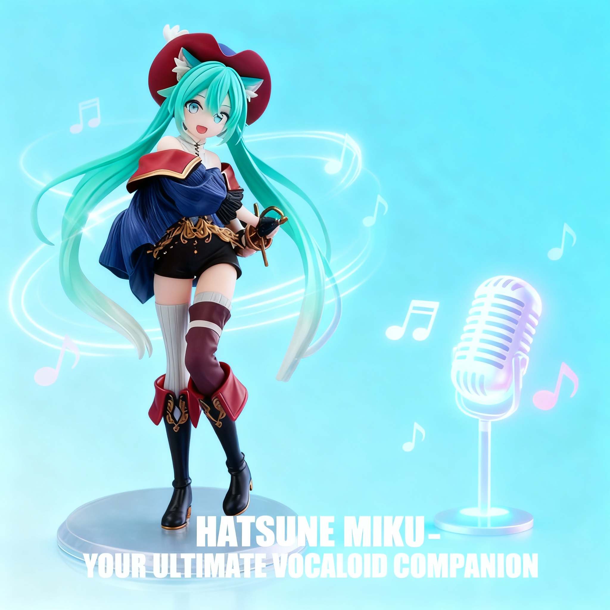 Anime Girl Merchandise - Anime Hatsune Miku Figure Fairy Tale