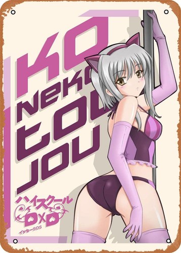 Anime Merchandise Posters - Anime Metal Poster High School figure