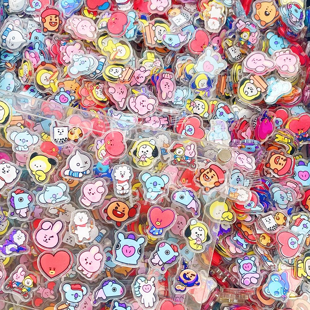 Anime Merchandise Gift - BT21 acrylic sheet DIY phone case