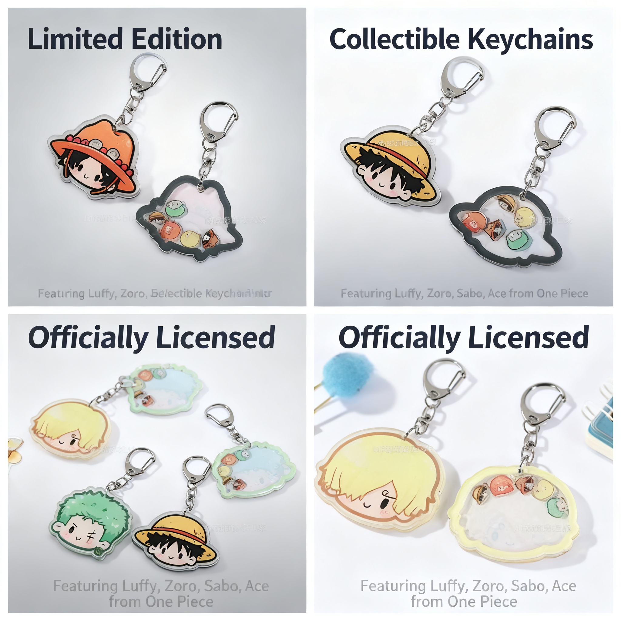 Anime Merchandise In Japanese - One Piece Monkey D Luffy Kawaii
