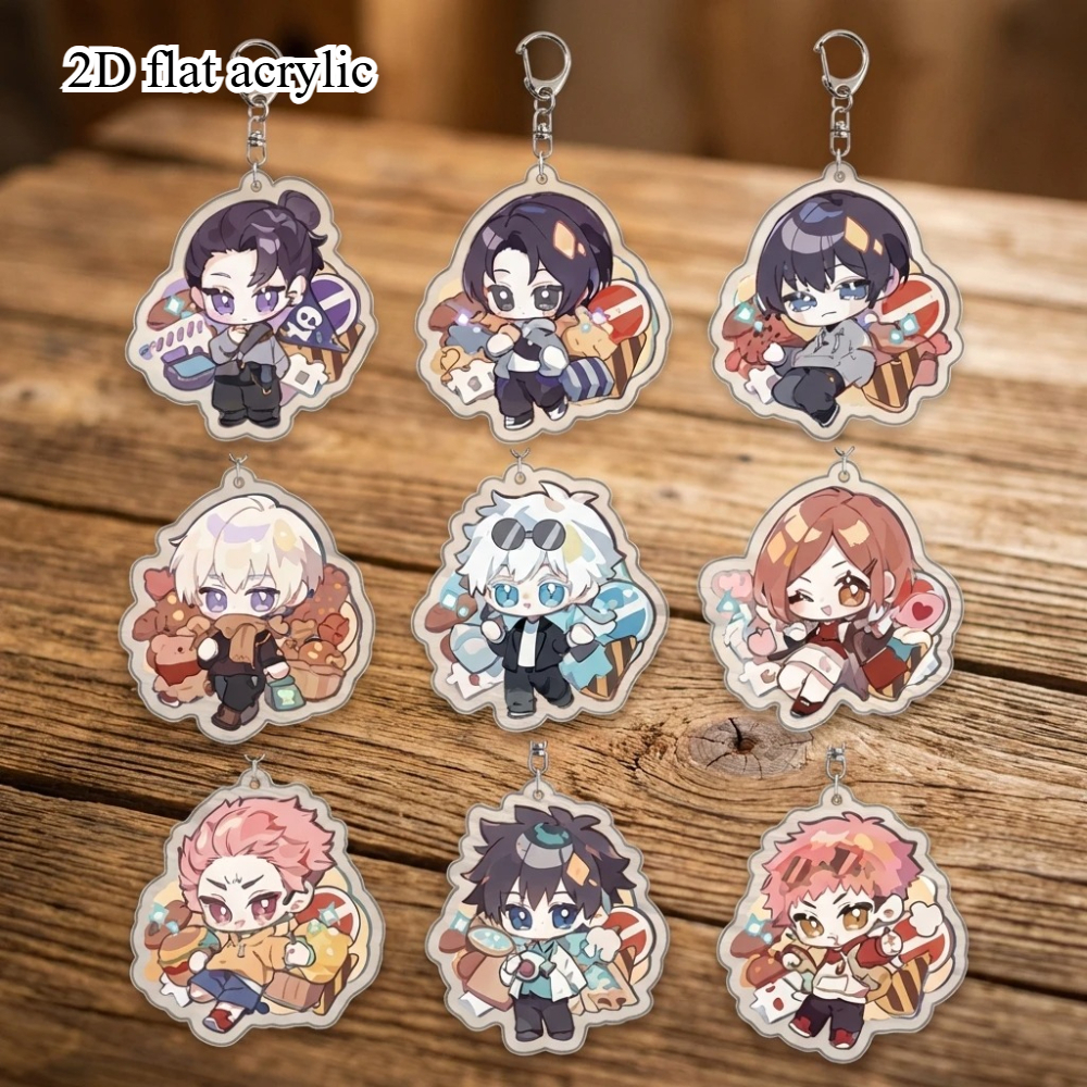 Jujutsu Kaisen Acrylic Keychai - Anime Merchandise In Chinese 评论和价格