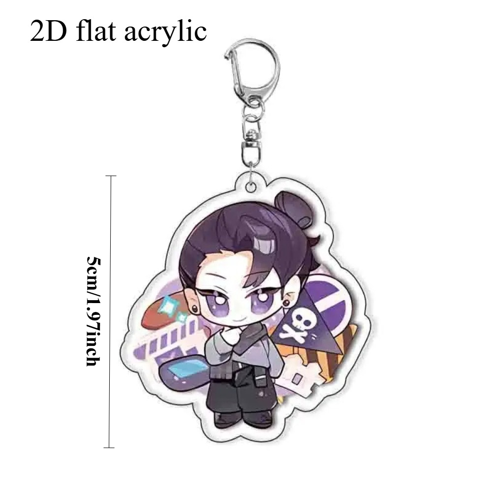 Jujutsu Kaisen Acrylic Keychai - Anime Merchandise In Chinese 评论和价格