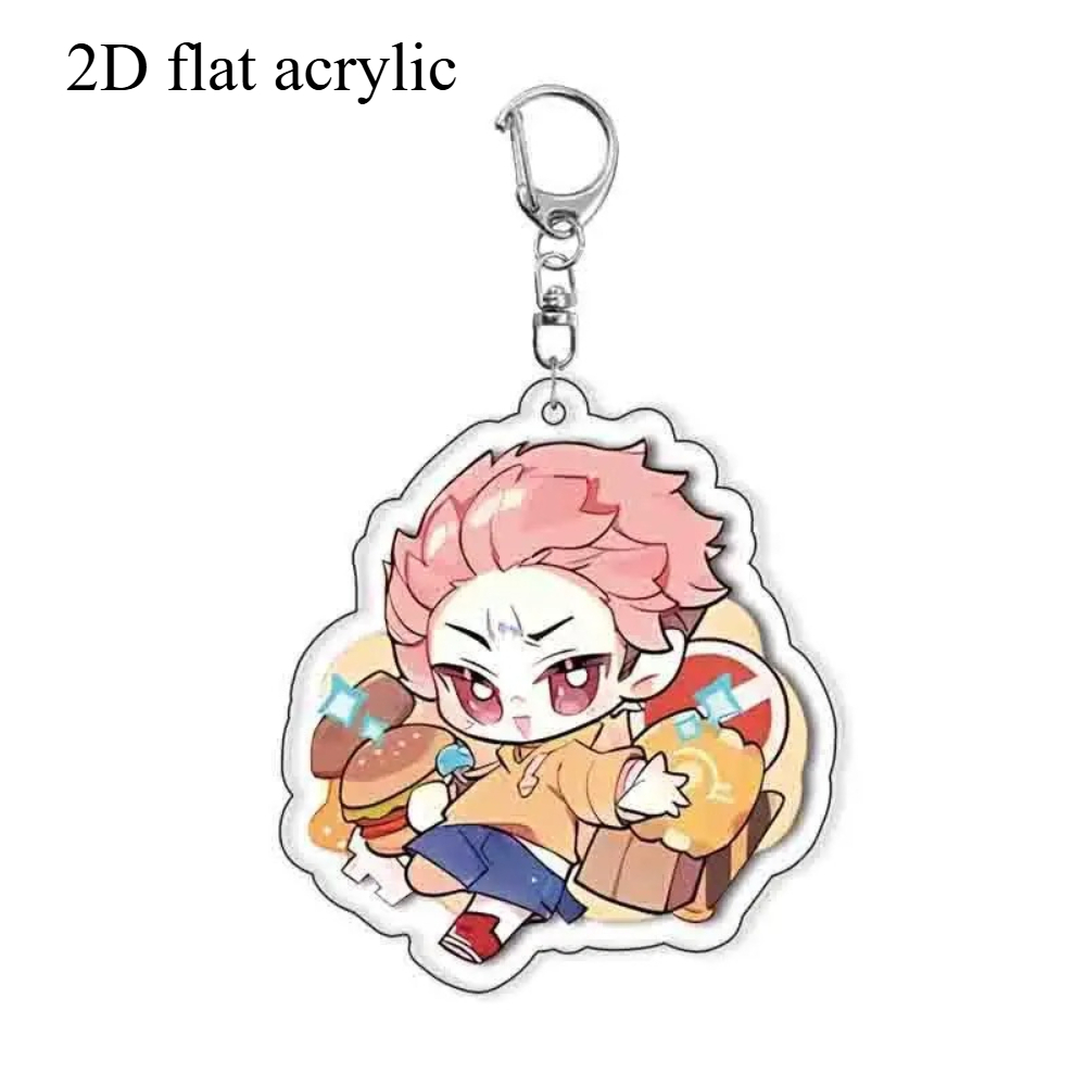 Jujutsu Kaisen Acrylic Keychai - Anime Merchandise In Chinese 评论和价格