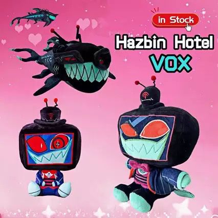 IN STOCK NEW Hazbin Hotel Plus - Anime Merchandise Plush Toys 评论和价格