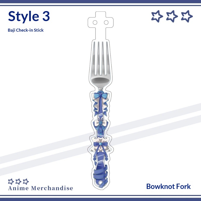 Anime Acrylic Bowknot Fork Sha - Anime Merchandise China 评论和价格