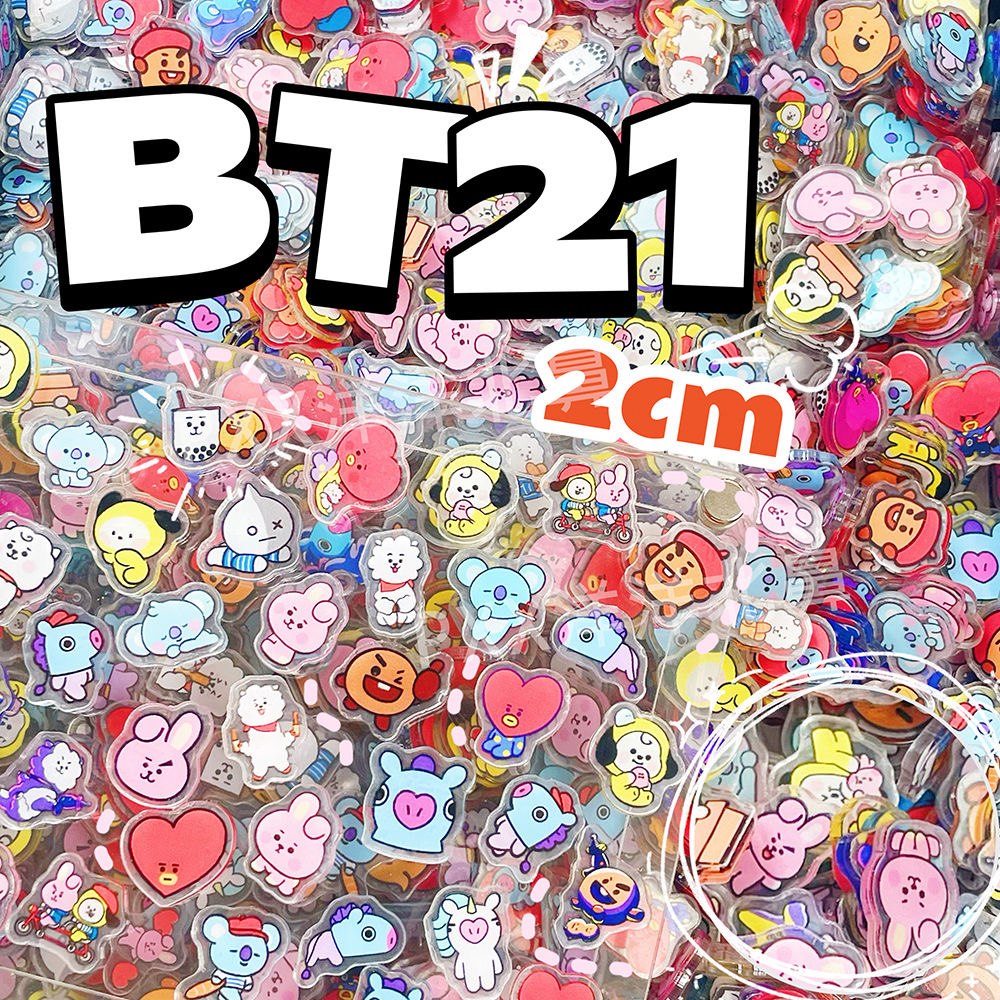 BT21 acrylic sheet DIY phone c - Anime Merchandise Gift 评论和价格