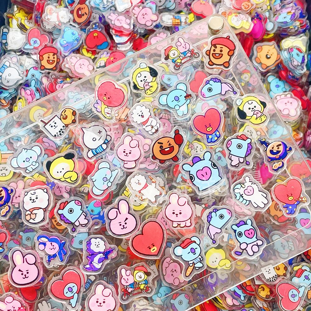 BT21 acrylic sheet DIY phone c - Anime Merchandise Gift 评论和价格
