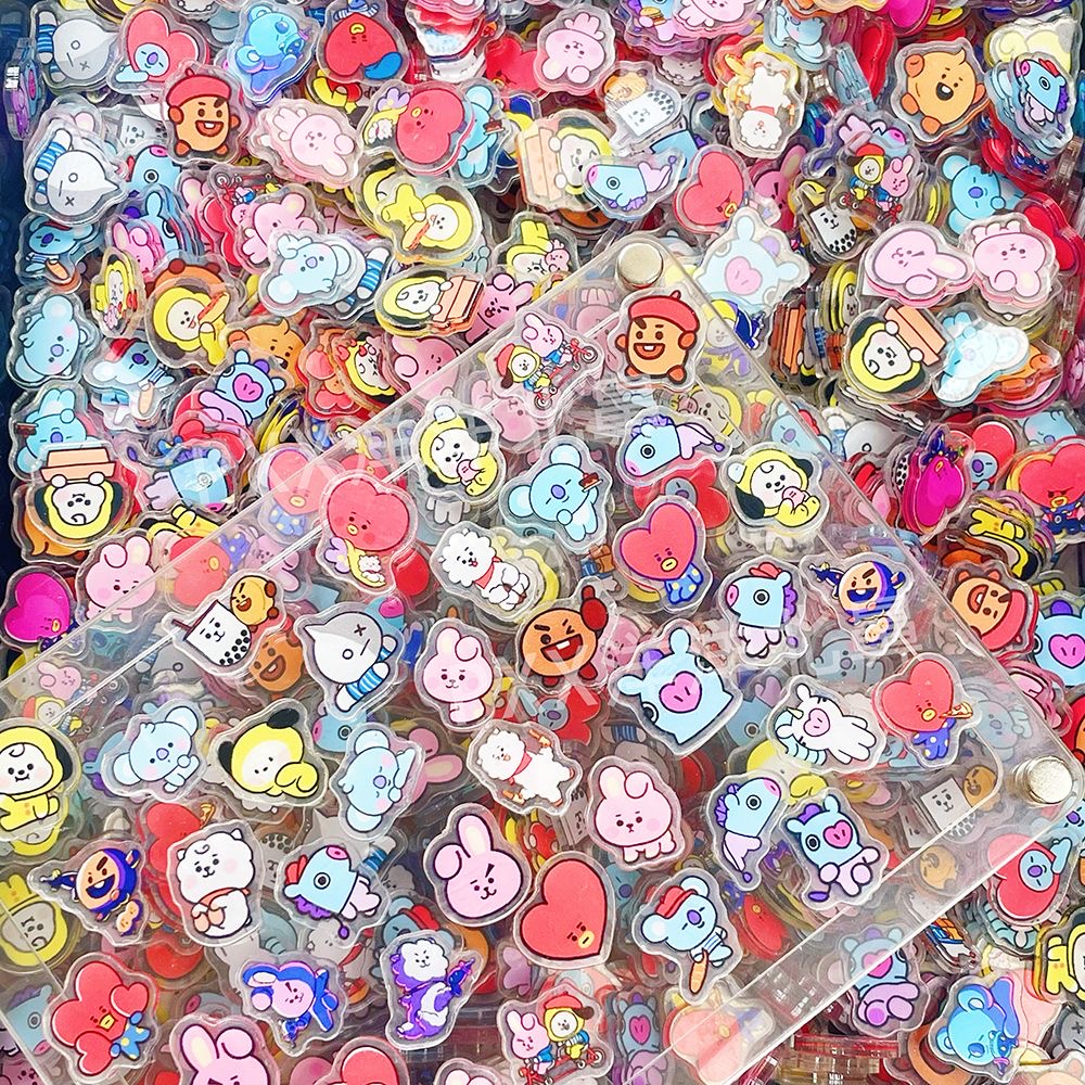 BT21 acrylic sheet DIY phone c - Anime Merchandise Gift 评论和价格