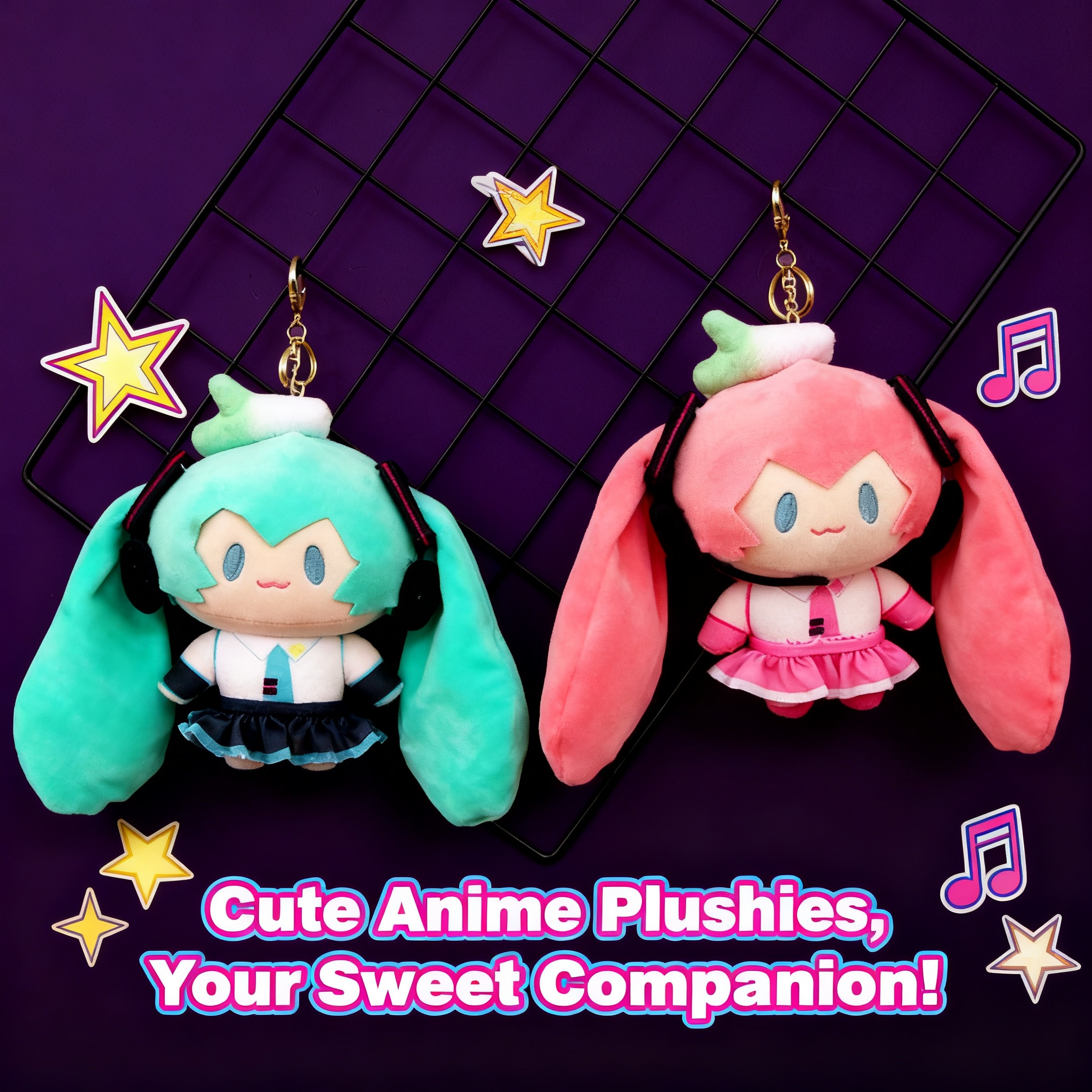 Miku Hatsune Anime Plush Doll  - Anime Merchandise Plush Toys 评论和价格