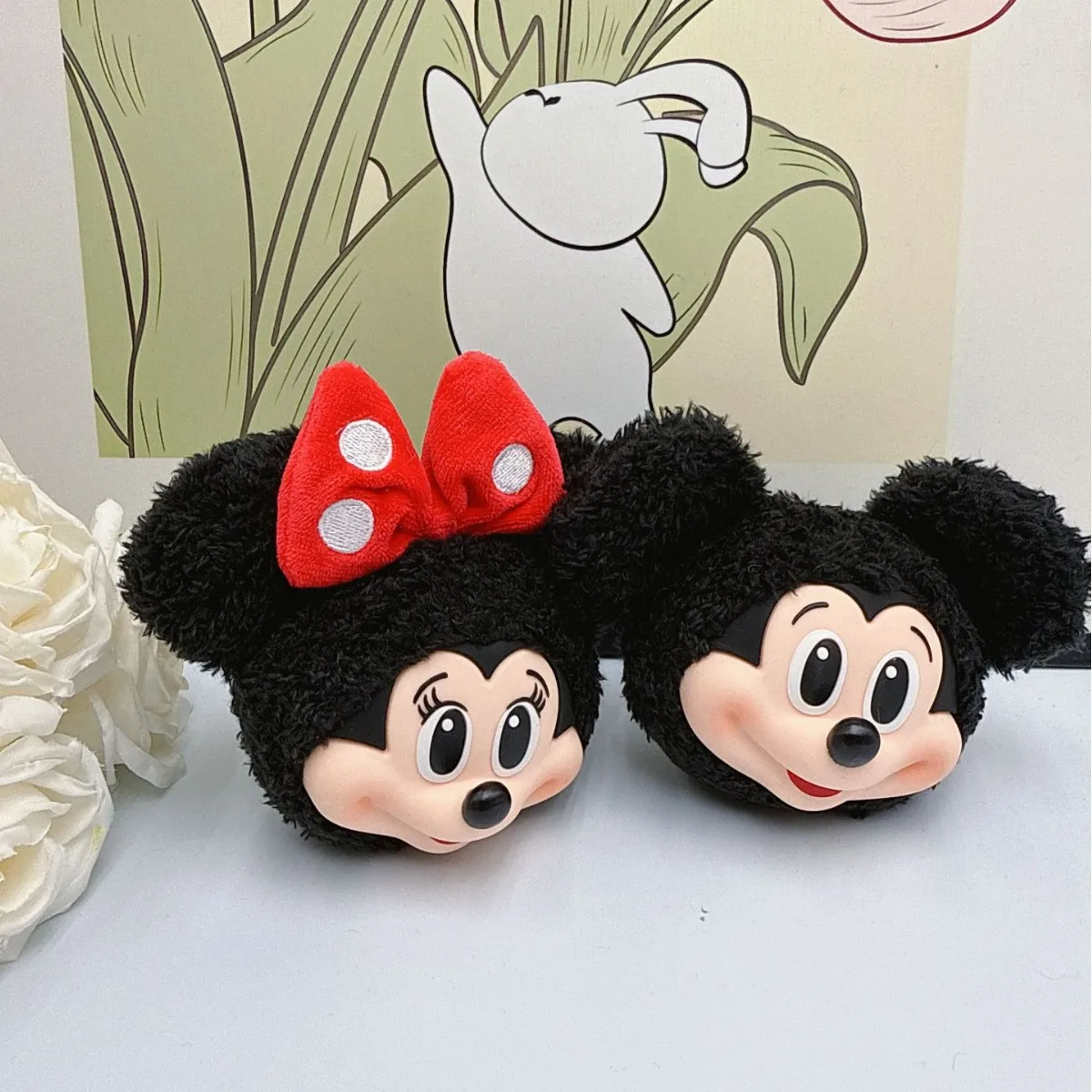 Mickey Minnie Plush Doll Keych - Anime Merchandise Gift 评论和价格