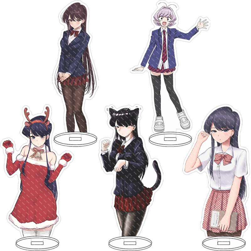 16CM Anime Figure Komi Can't C - Acrylic Stand Figure 评论和价格