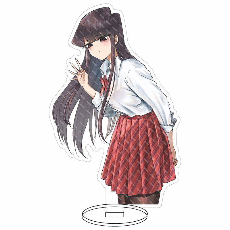 16CM Anime Figure Komi Can't C - Acrylic Stand Figure 评论和价格