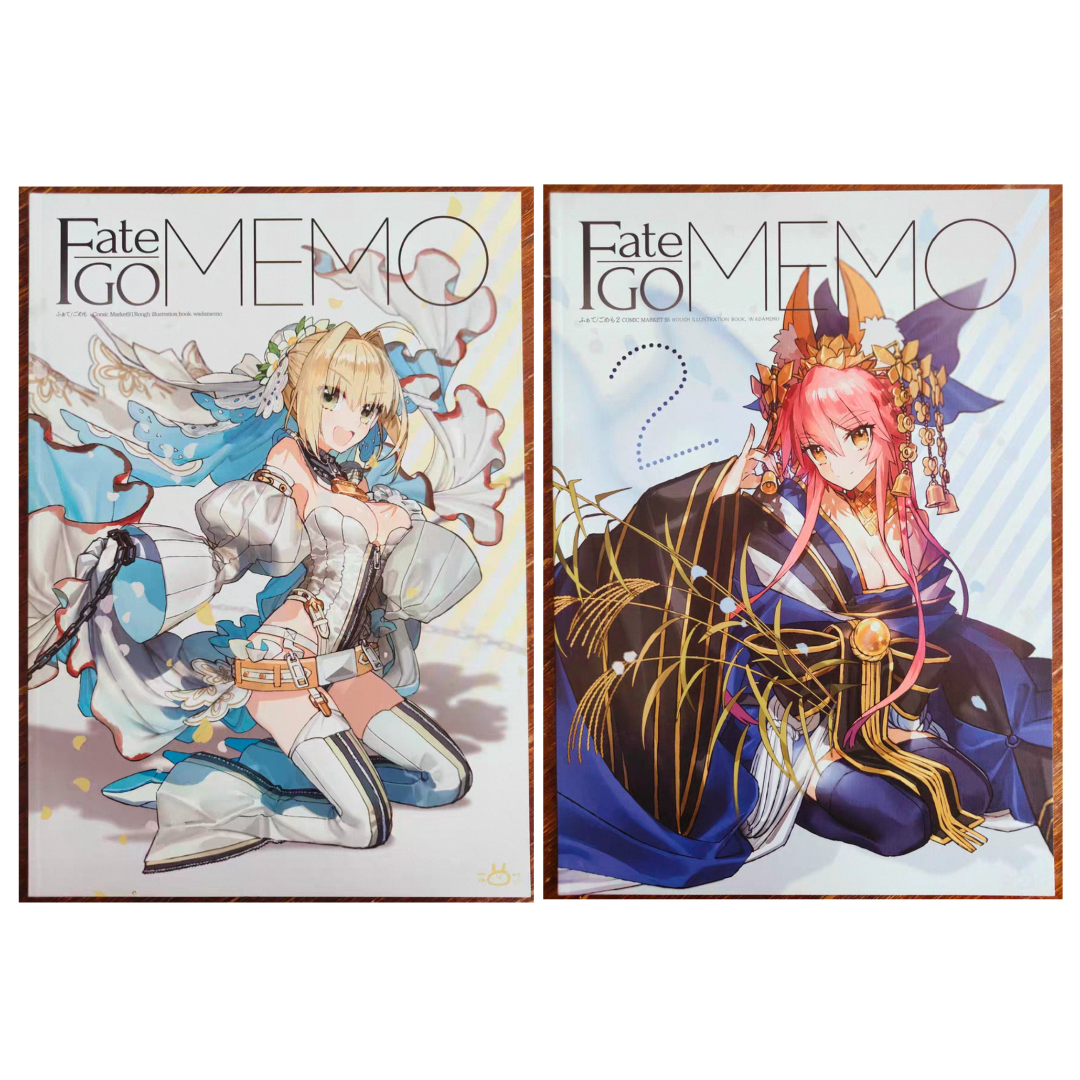 1 book Fate/GOMEMO 1 & 2 Art B - Anime Merchandise In Japanese 评论和价格