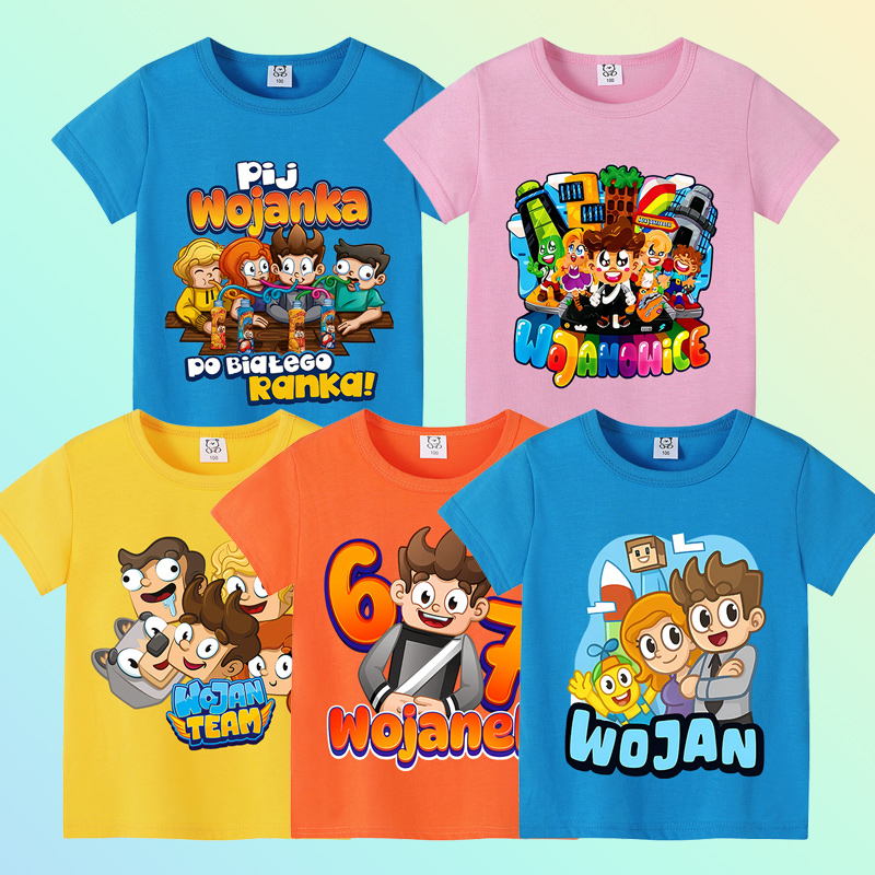 Wojans Team T-shirt Anime Roun - Anime Girl Merchandise 评论和价格