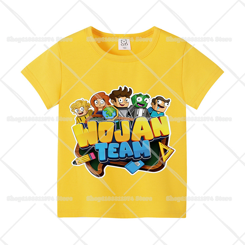Wojans Team T-shirt Anime Roun - Anime Girl Merchandise 评论和价格