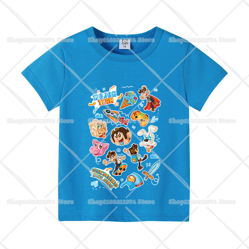 Wojans Team T-shirt Anime Roun - Anime Girl Merchandise 评论和价格