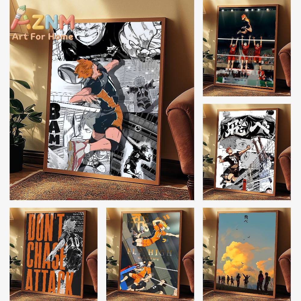 Japanese Anime Haikyuu Poster  - Anime Merchandise Posters 评论和价格