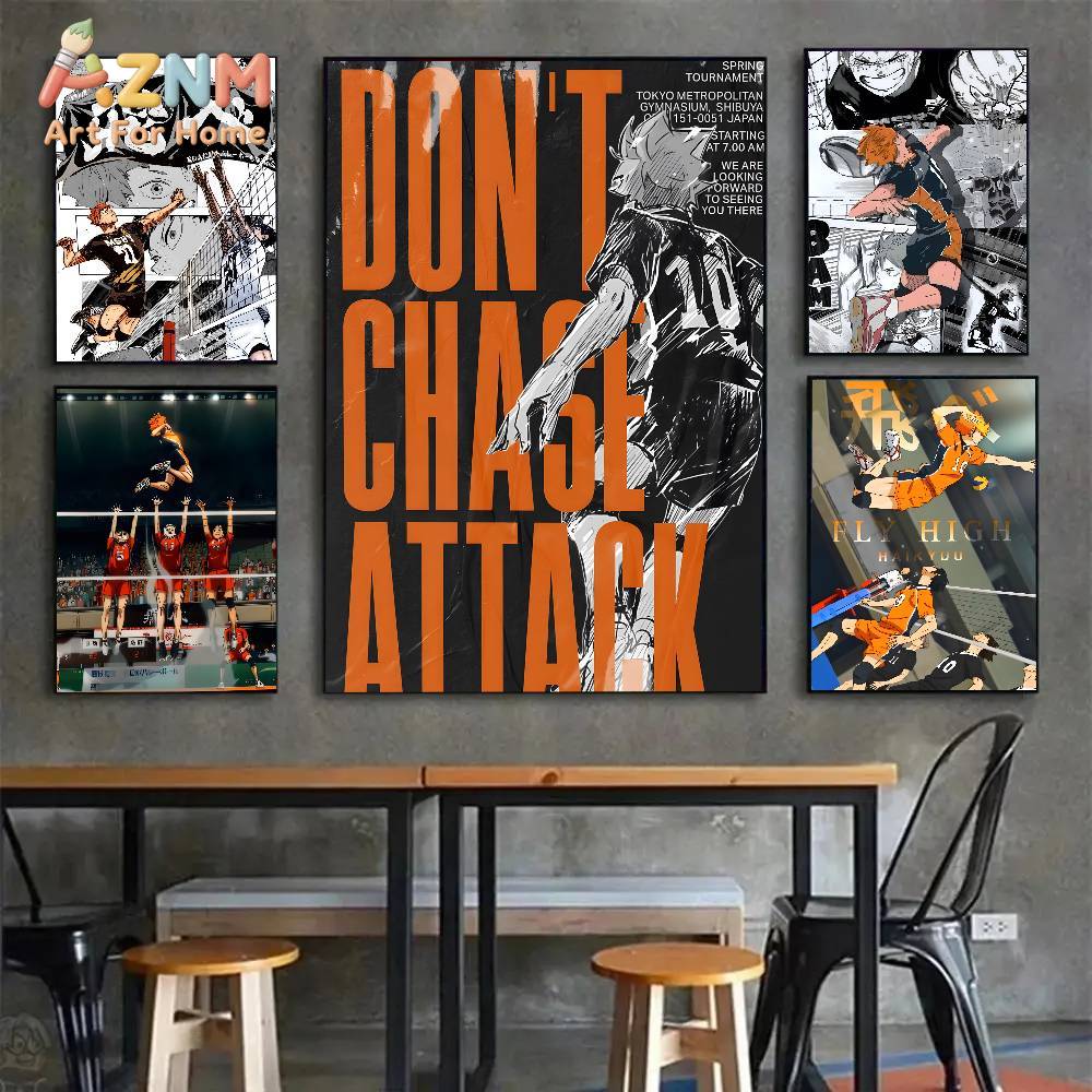 Japanese Anime Haikyuu Poster  - Anime Merchandise Posters 评论和价格