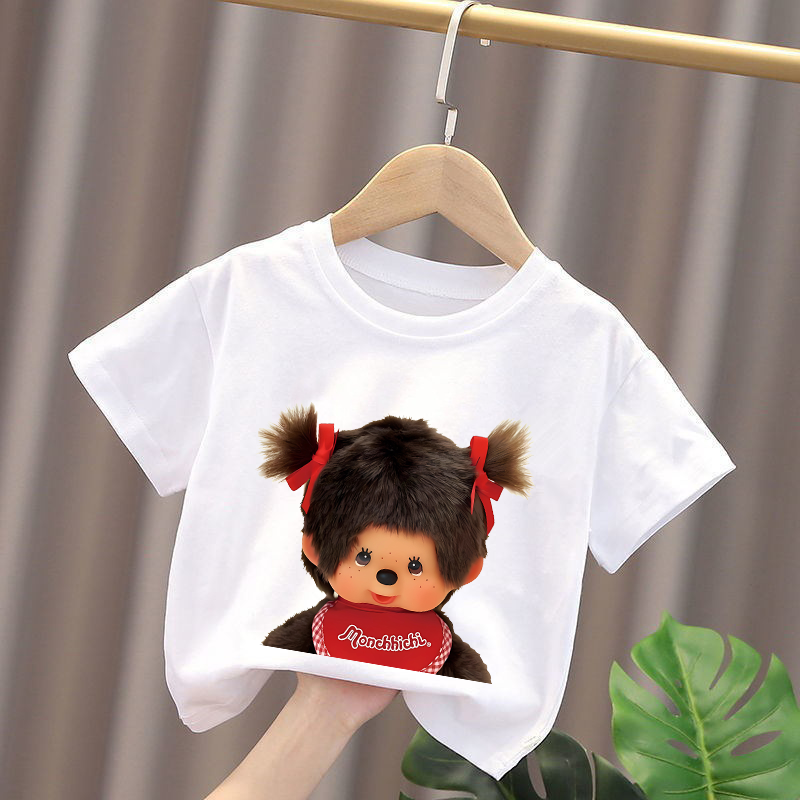 Monchhichi Kids T-shirts Anime - Anime Girl Merchandise 评论和价格