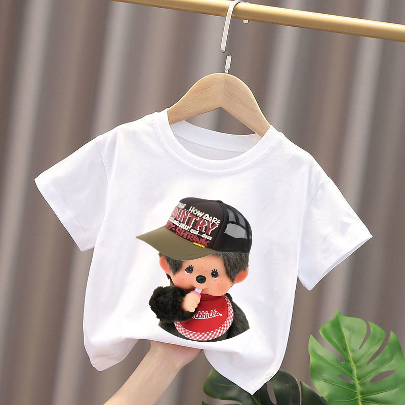 Monchhichi Kids T-shirts Anime - Anime Girl Merchandise 评论和价格