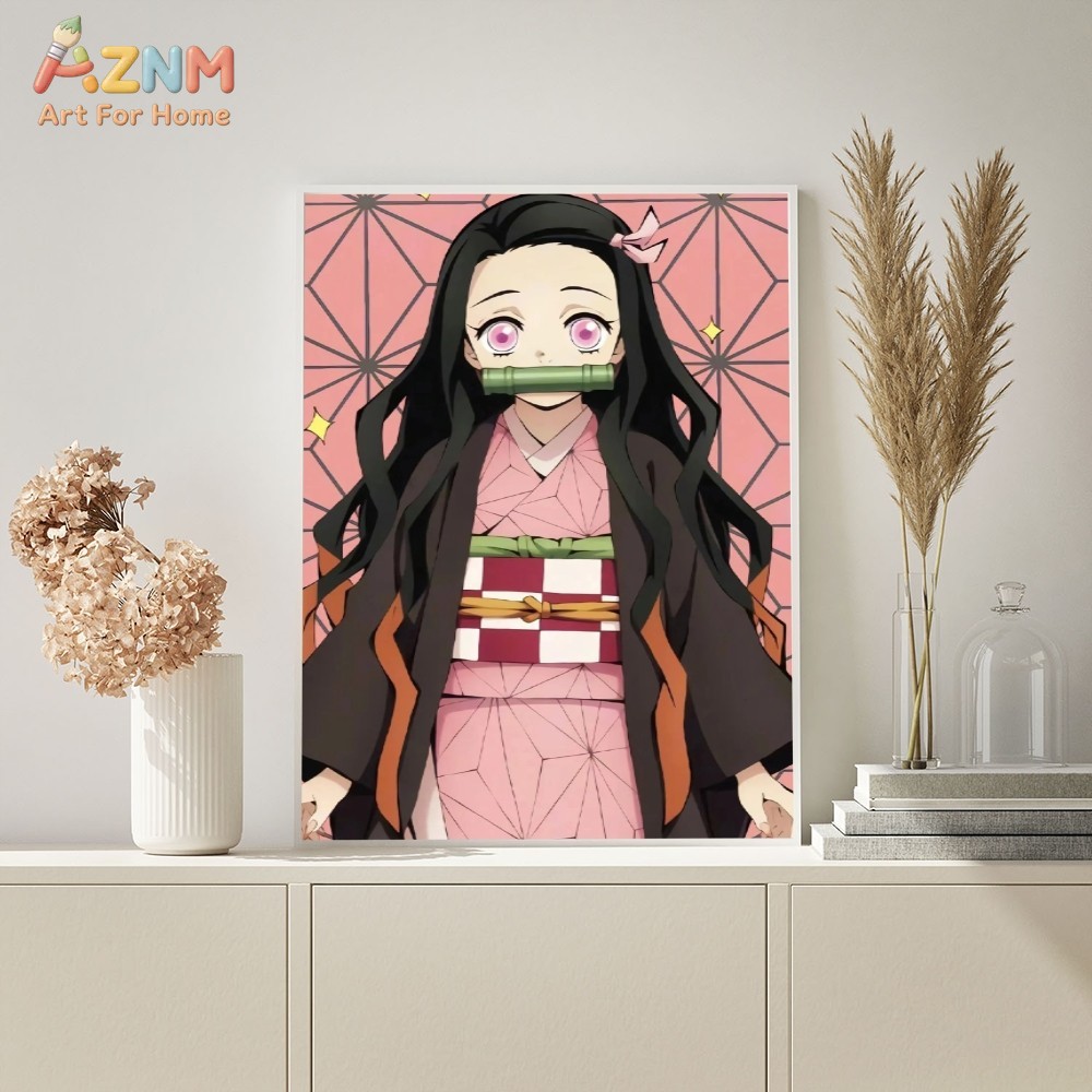 AZNM Demon Slayer Kamado Nezuk - Anime Merchandise Posters 评论和价格