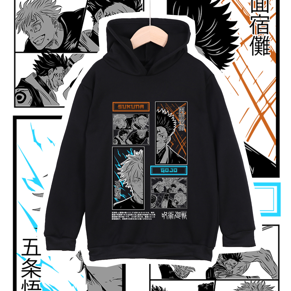 Kids Anime Hoodie Jujutsu Kais - Anime Girl Merchandise 评论和价格