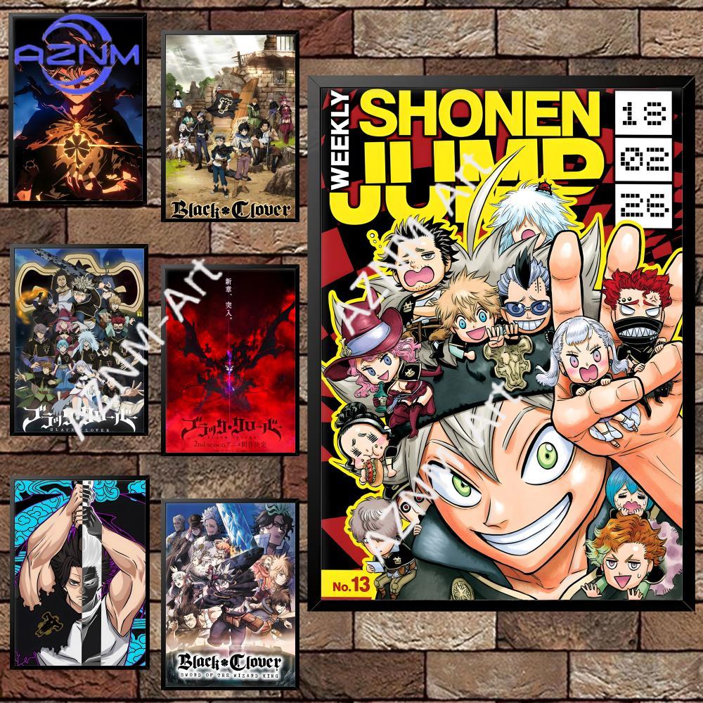 Black Clover BC anime cool Pos - Anime Merchandise Posters 评论和价格