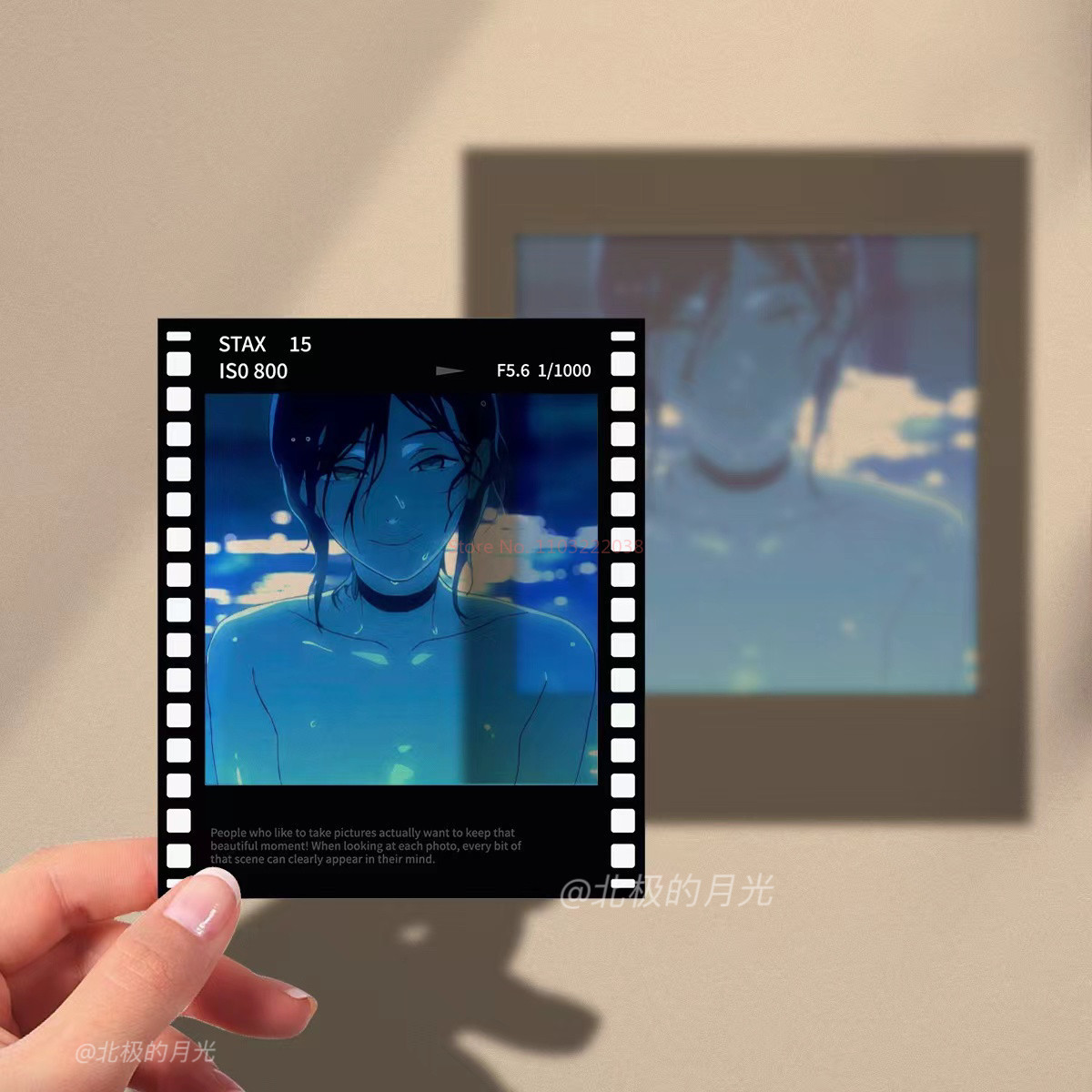 Chainsaw Man Reze Arc Polaroid - Anime Merchandise Gift 评论和价格