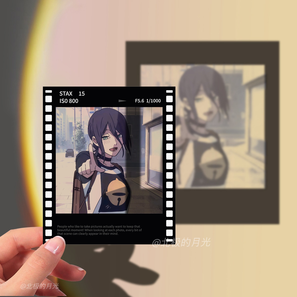 Chainsaw Man Reze Arc Polaroid - Anime Merchandise Gift 评论和价格