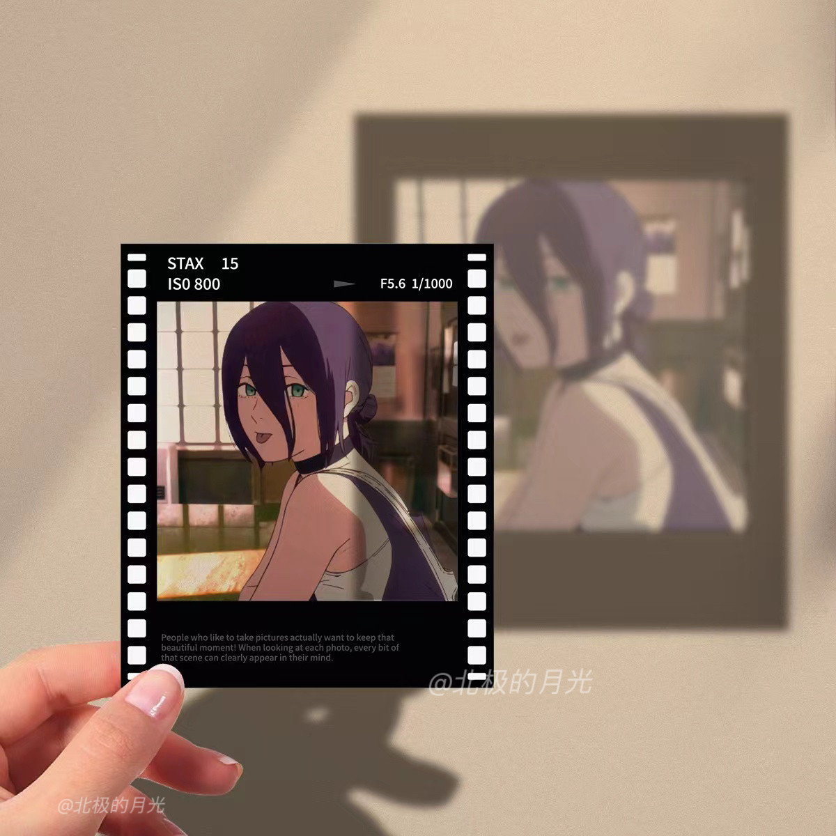 Chainsaw Man Reze Arc Polaroid - Anime Merchandise Gift 评论和价格