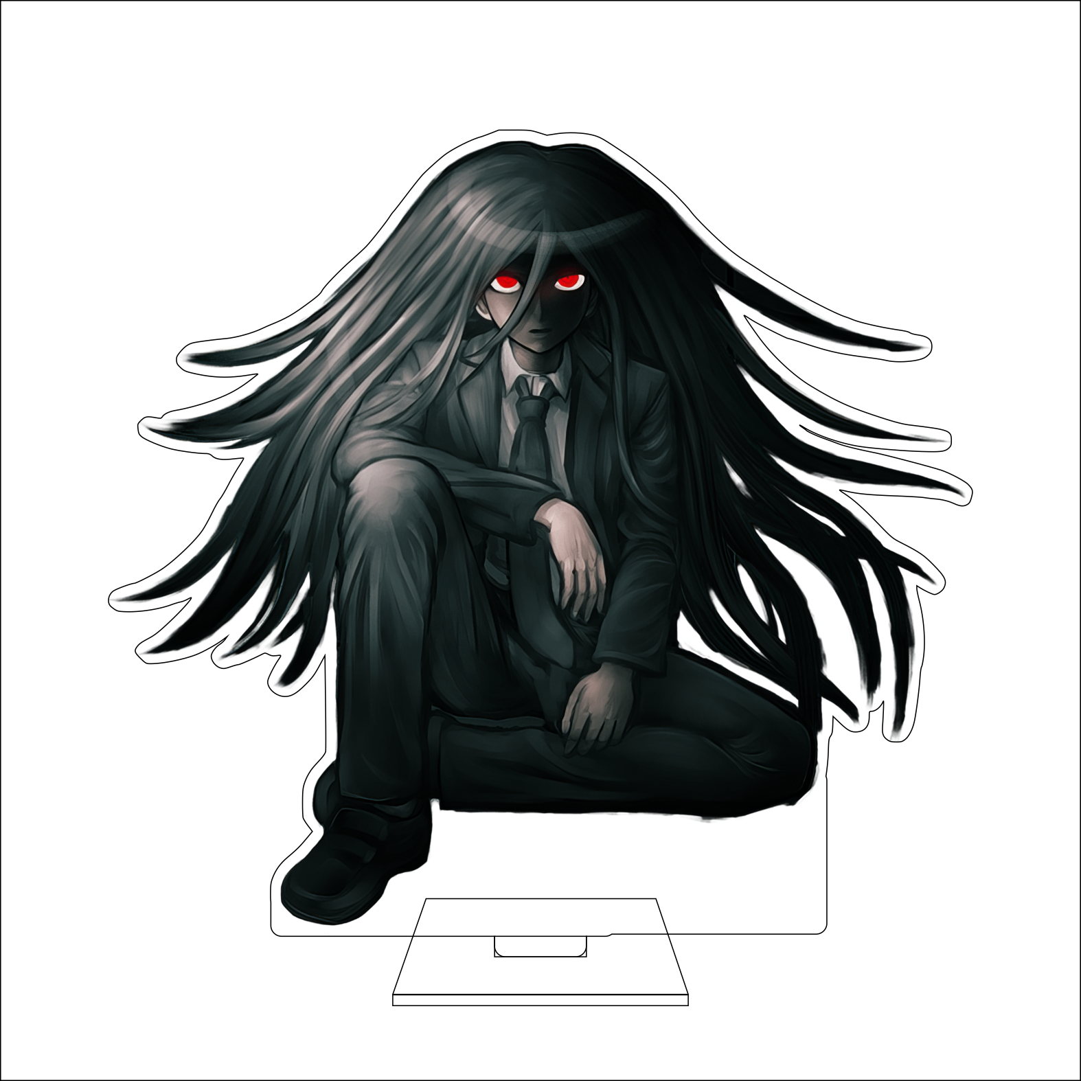 16CM Anime Danganronpa Cosplay - Acrylic Stand Figure 评论和价格
