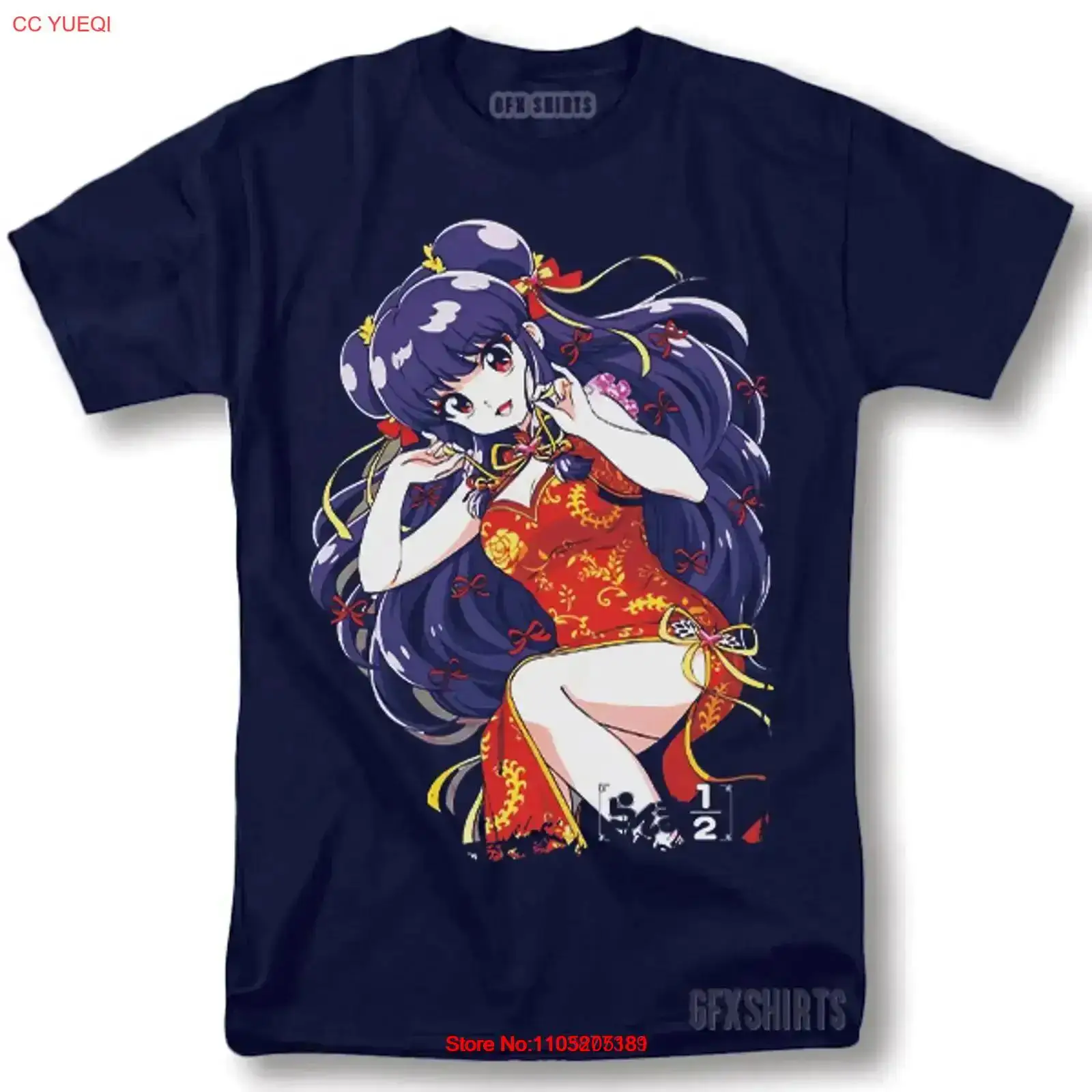 Ranma 1 2 T Shirt Anime Manga  - Anime Girl Merchandise 评论和价格