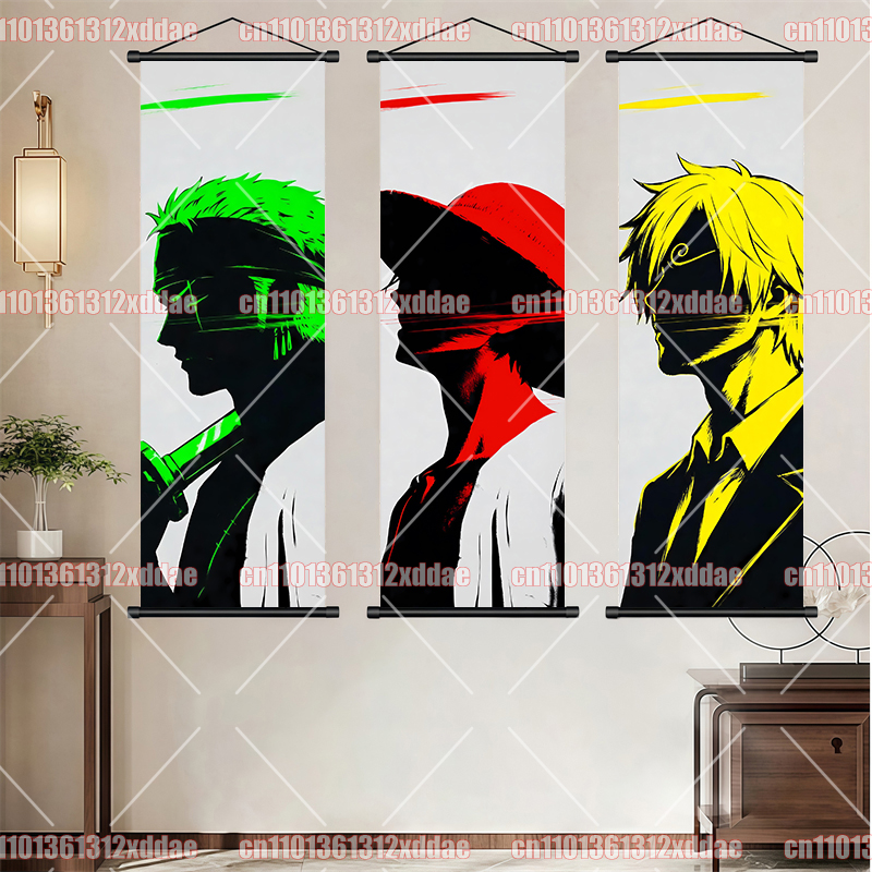 One Piece Scroll Painting HD P - Anime Merchandise Posters 评论和价格