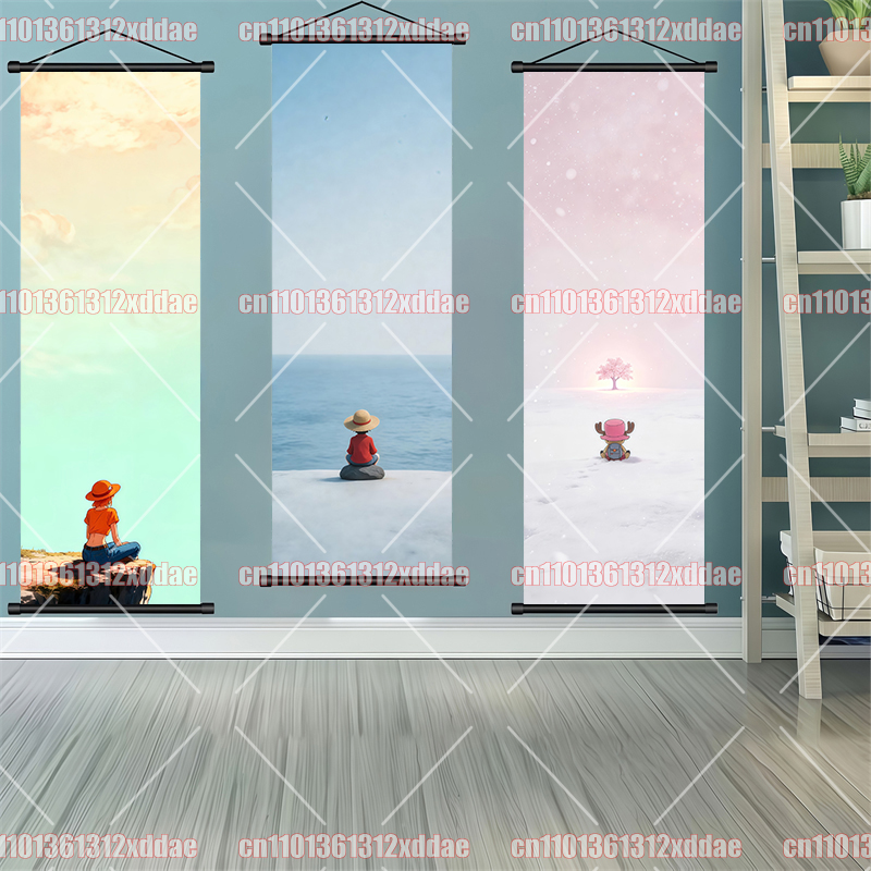 One Piece Scroll Painting HD P - Anime Merchandise Posters 评论和价格