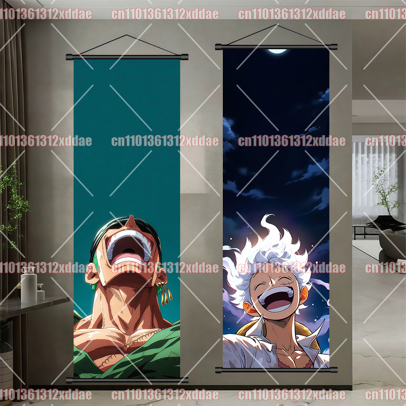 One Piece Scroll Painting HD P - Anime Merchandise Posters 评论和价格