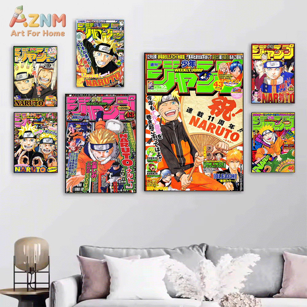 AZNM Naruto Sharingan Sasuke W - Anime Merchandise Posters 评论和价格