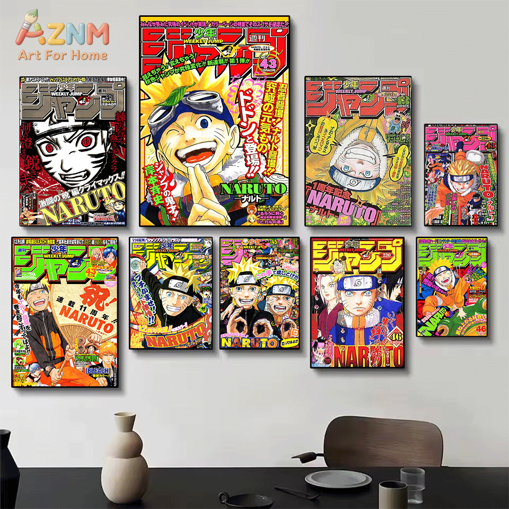AZNM Naruto Sharingan Sasuke W - Anime Merchandise Posters 评论和价格