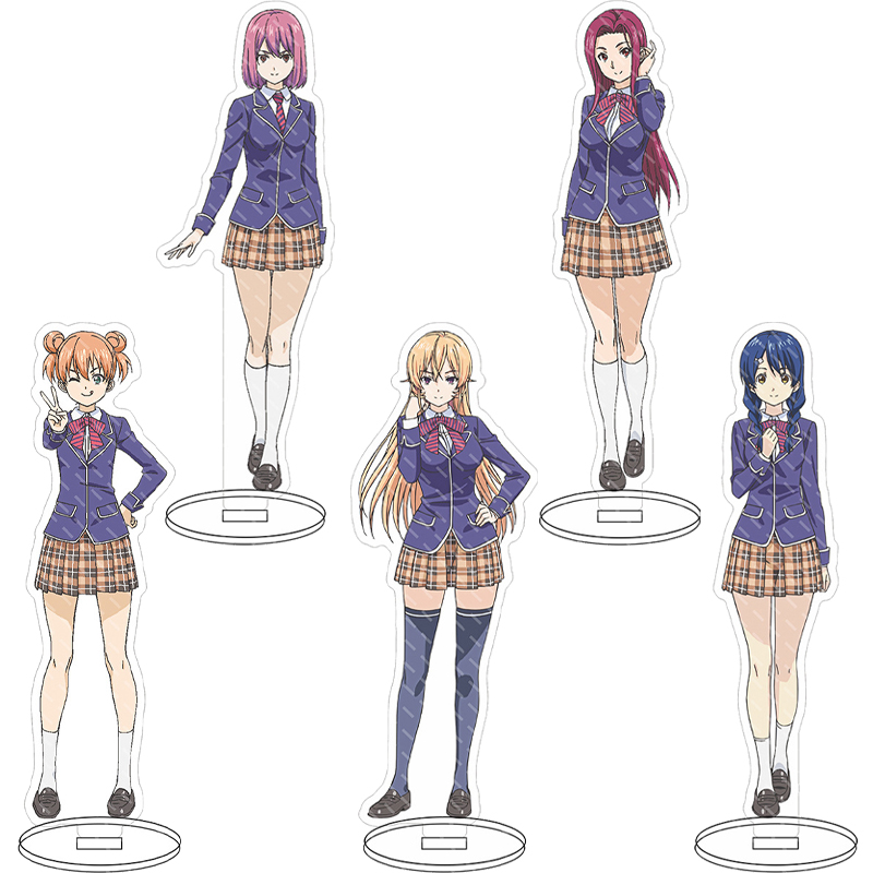 16CM Anime Figure Food Wars! S - Acrylic Stand Figure 评论和价格