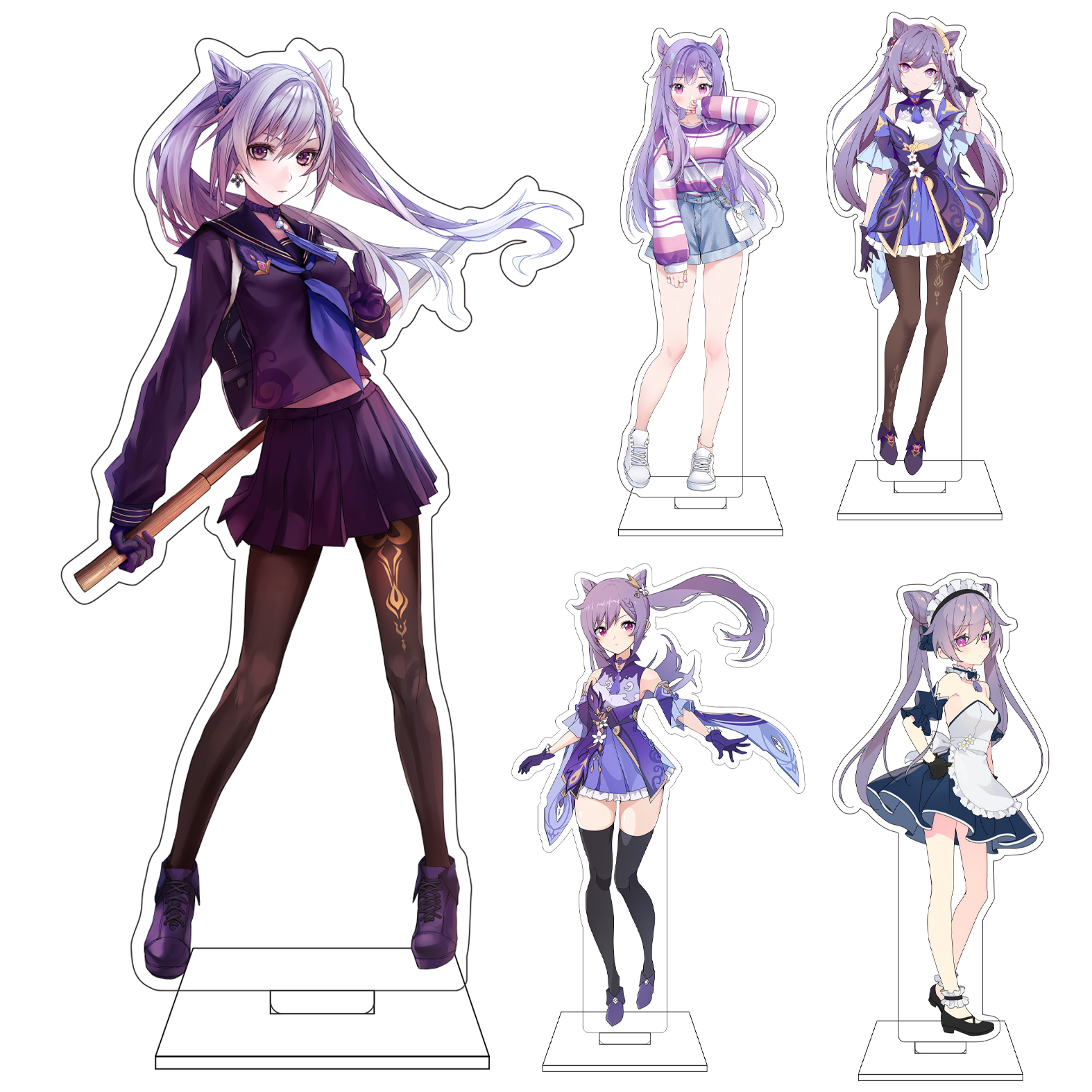 16CM Anime Genshin Impact Cosp - Acrylic Stand Figure 评论和价格