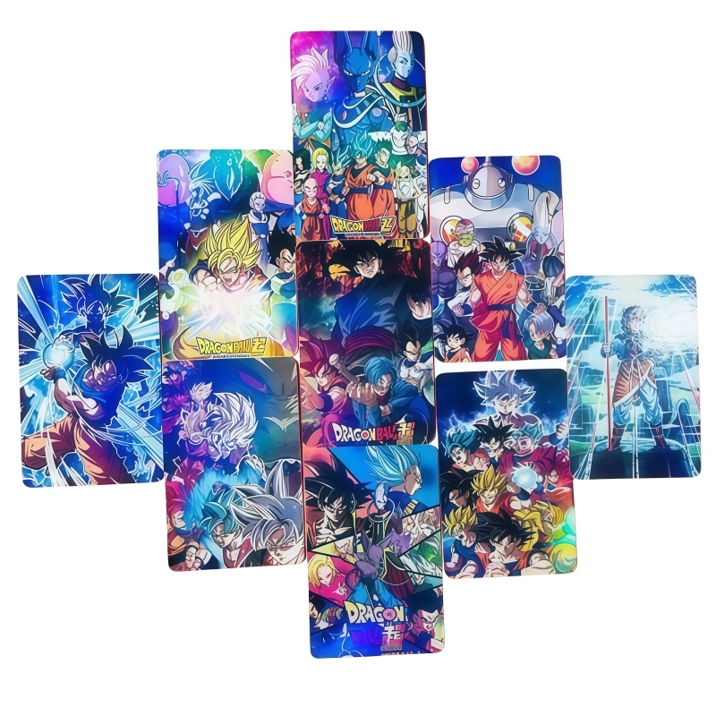 50pcs Dragon Ball holographic  - Anime Merchandise In Japan 评论和价格