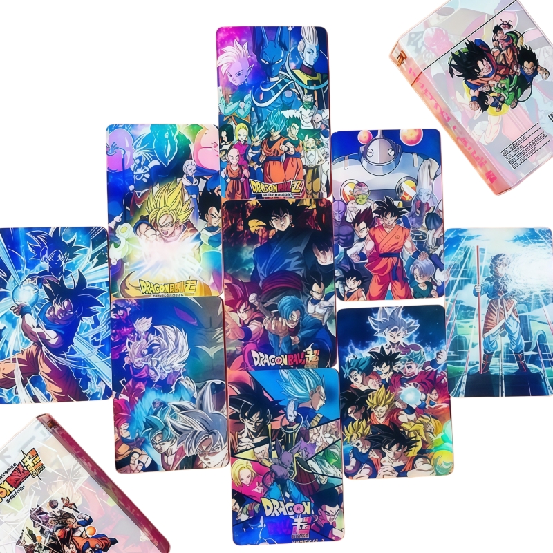 50pcs Dragon Ball holographic  - Anime Merchandise In Japan 评论和价格