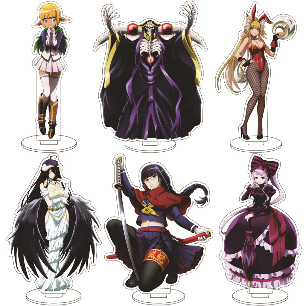 16CM Anime OVERLORD Albedo Dem - Acrylic Stand Figure 评论和价格