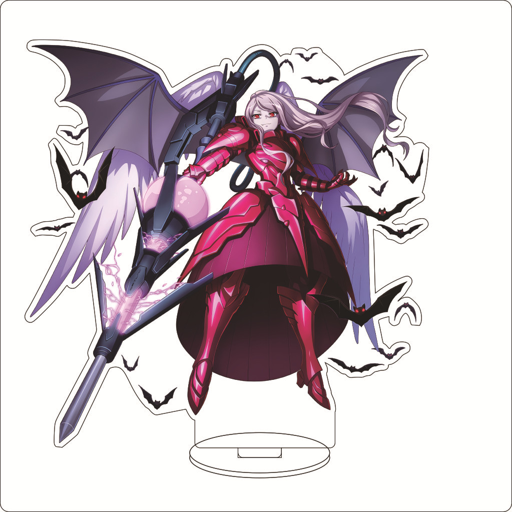16CM Anime OVERLORD Albedo Dem - Acrylic Stand Figure 评论和价格